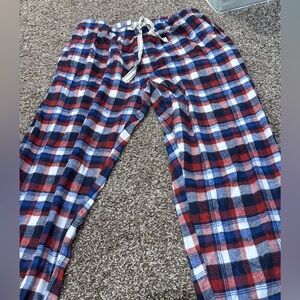 🥕Embassy Clothing Co. Red and Blue Plaid pj pants